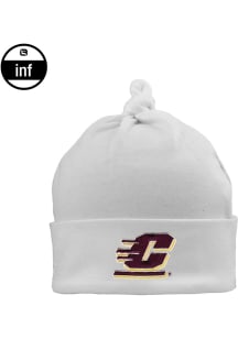 LogoFit Central Michigan Chippewas Mya Baby Knit Hat - White