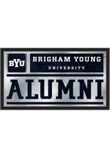 BYU Cougars Alumni Hanging Back Bar Mirror