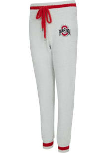 Concepts Sport Ohio State Buckeyes Womens Whitley Ivory Sweatpants