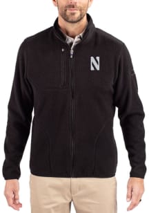 Cutter and Buck Northwestern Wildcats Mens Purple Cascade Sherpa Light Weight Jacket