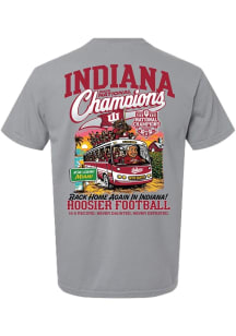 Something Inked Indiana Hoosiers Graphite 2025 College Football National Champions Lee Corso Bus S..