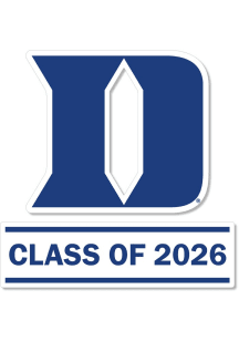 Duke Blue Devils 3 Inch Class of 2026 Auto Decal - Blue