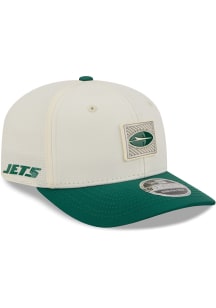 New Era New York Jets 2026 NFL Training Camp Stretch 9SEVENTY Adjustable Hat - White