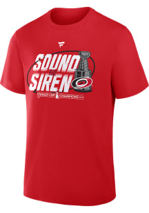 Carolina Hurricanes Red 2026 Stanley Cup Champions Short Sleeve T Shirt