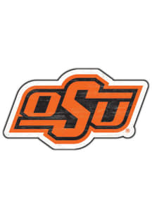 Oklahoma State Cowboys Logo Wood Magnet