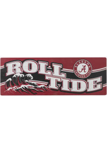 Alabama Crimson Tide 24.5x8.75 Slogan Wood Sign - Red
