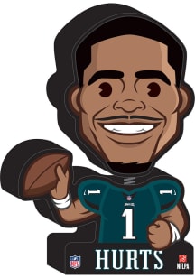 Philadelphia Eagles Jalen Hurts Wood {Item Name Color} Desk Accessory