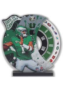 Philadelphia Eagles Jalen Hurts Countdown {Item Name Color} Desk Accessory
