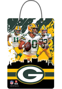 Green Bay Packers X-Metal Wall Design Sign - Green