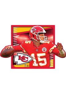 Patrick Mahomes Kansas City Chiefs Player in Motion Sign - Red