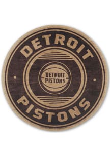 Detroit Pistons Burnt Magnet
