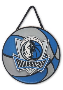 Dallas Mavericks Circle Sign - Blue