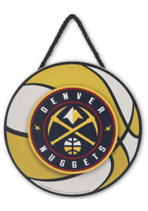 Denver Nuggets Circle Sign - Navy Blue
