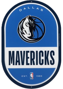 Dallas Mavericks Pill Sign - Blue