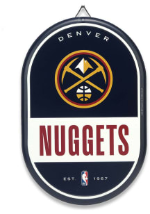 Denver Nuggets Pill Sign - Navy Blue