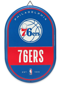 Philadelphia 76ers Pill Sign - Red