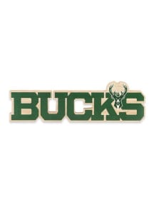 Milwaukee Bucks Chunky Wood Sign - Green