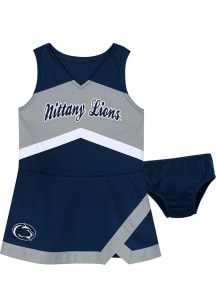 Penn State Nittany Lions Girls Navy Blue Cheer Captain Cheer Dress Set