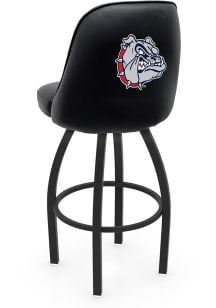 Gonzaga Bulldogs Padded Swivel Pub Stool - Black
