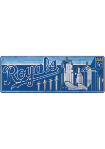 Kansas City Royals Traditons Wood Sign - Navy Blue