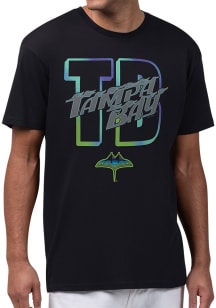 Starter Tampa Bay Rays Black City Connect Short Sleeve T Shirt