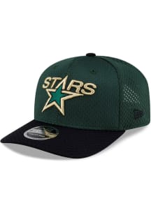 New Era Dallas Stars Jersey Mesh 9SEVENTY Stretch Snap Adjustable Hat - Kelly Green