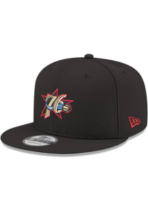 New Era Philadelphia 76ers Black 1997 Hardwood Classic 9FIFTY Mens Snapback Hat