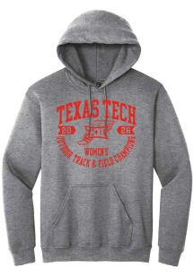 Summit Sportswear Texas Tech Red Raiders Mens Graphite Big 12 2026 Women's Outdoor Track & Field C..