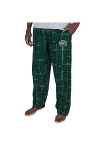 Concepts Sport Ohio Bobcats Mens Green Ultimate Flannel Sleep Pants
