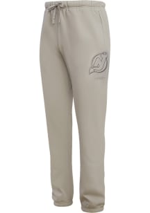 Pro Standard New Jersey Devils Mens Tan Neutral Sweatpants