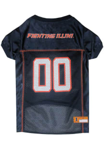 Illinois Fighting Illini Mesh Football Pet Jersey