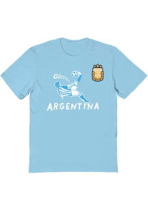 Vive La Fete Argentina National Team Youth Light Blue Ian Short Sleeve T-Shirt