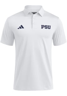 Adidas Penn State Nittany Lions Mens White Ultimate365 Short Sleeve Polo