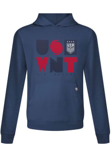 Levelwear USWNT Mens Navy Blue Relay Full On Hood