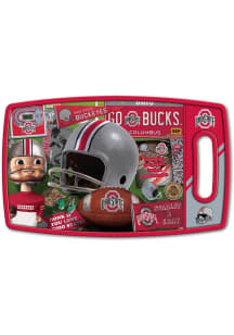Ohio State Buckeyes Retro Cutting Board
