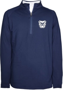 Butler Bulldogs Youth Navy Blue Mathew Long Sleeve Quarter Zip Shirt