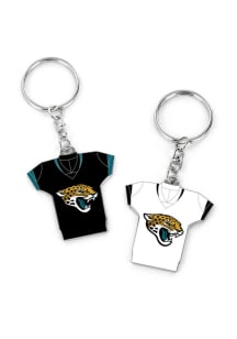 Jacksonville Jaguars Home and Away Jersey Keychain - Black