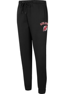 Pro Standard New Jersey Devils Womens Classic Chenille Black Sweatpants