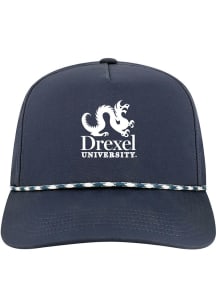 Drexel Dragons Caddy Adjustable Adjustable Hat - Navy Blue