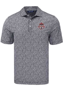 Cutter and Buck Toronto FC Black Pike Flora Big and Tall Polo