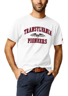League Transylvania Pioneers White Number One Short Sleeve T Shirt