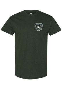 Summit Sportswear Michigan State Spartans Green 2026 Football Schedule Short Sleeve T Shirt