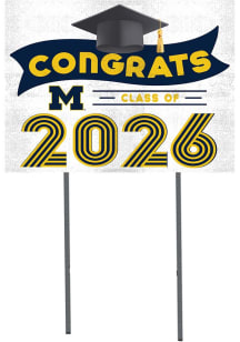 Michigan Wolverines KH Sports Fan Class Of Yard Sign - Blue