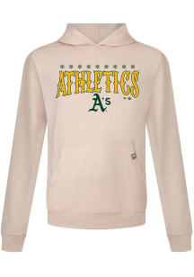 Levelwear Oakland Athletics Mens Brown Relay Snowflakes Hood