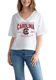 South Carolina Gamecocks Womens QB Jersey Fashion Football Jersey - White