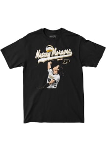 Nataly Moravec Purdue Boilermakers Youth Black Spike Tee Fashion Player Tee