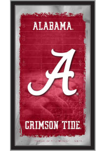 Alabama Crimson Tide Football Hanging Back Bar Mirror