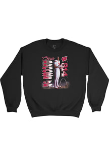 Chris Brooks Jr.  Campus Ink Wisconsin Badgers Youth Black Big Ten Media Days Custom Long Sleeve C..