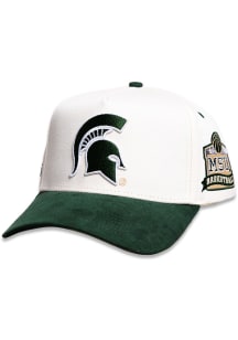 Michigan State Spartans Courtside Adjustable Hat - Ivory