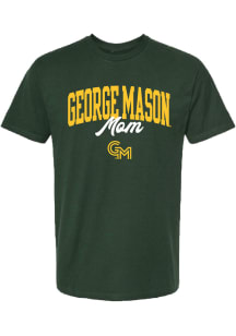 Summit Sportswear George Mason University Womens Green Mom Short Sleeve T-Shirt
